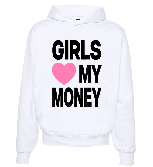 Felpa Girls Love My Money
